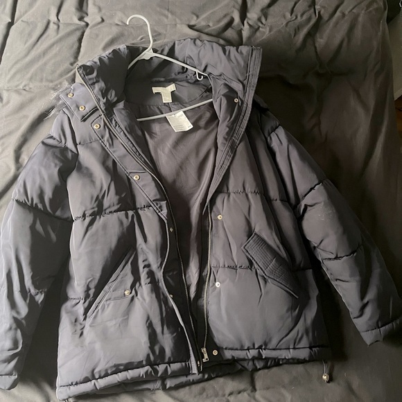 SUPER HEAVY QUALITY PUFFER JACKET WITH FUR HOOD - Picture 1 of 6